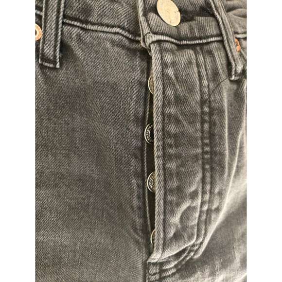 Women's ZARA Gray Straight Leg Jeans Size 2 - Picture 3 of 6